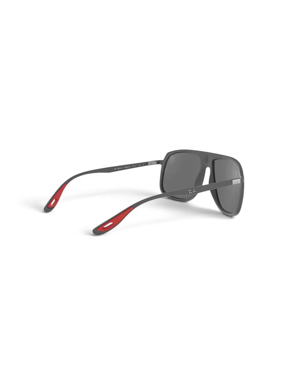Ray-Ban RB4308M Scuderia Ferrari Matte Grey Mirror Sunglasses RB4308M F6266G 57